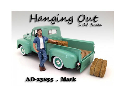 "Hanging Out" Mark Figurine for 1/18 Scale Models by American Diorama