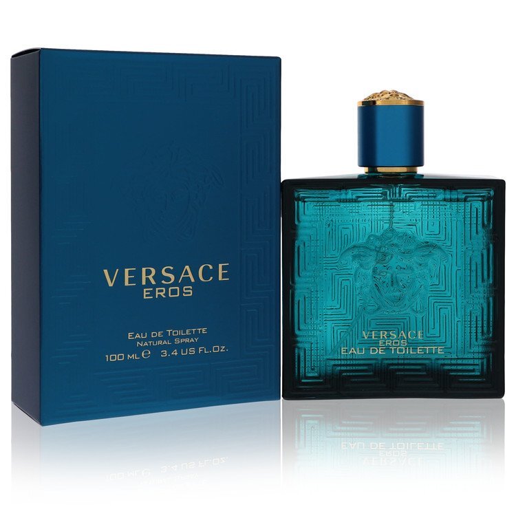 Versace Eros by Versace Eau De Toilette Spray 3.4 oz (Men)