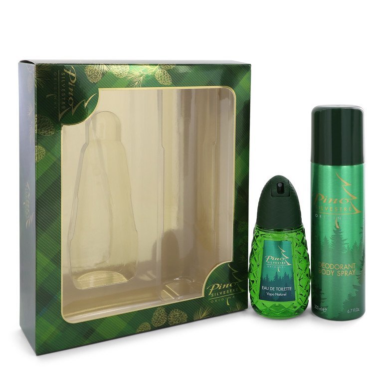 Pino Silvestre by Pino Silvestre Gift Set -- 4.2 oz Eau De Toilette Spray + 6.7 oz Body Spray (Men)