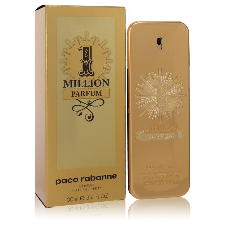 1 Million Parfum by Paco Rabanne Parfum Spray 3.4 oz (Men)