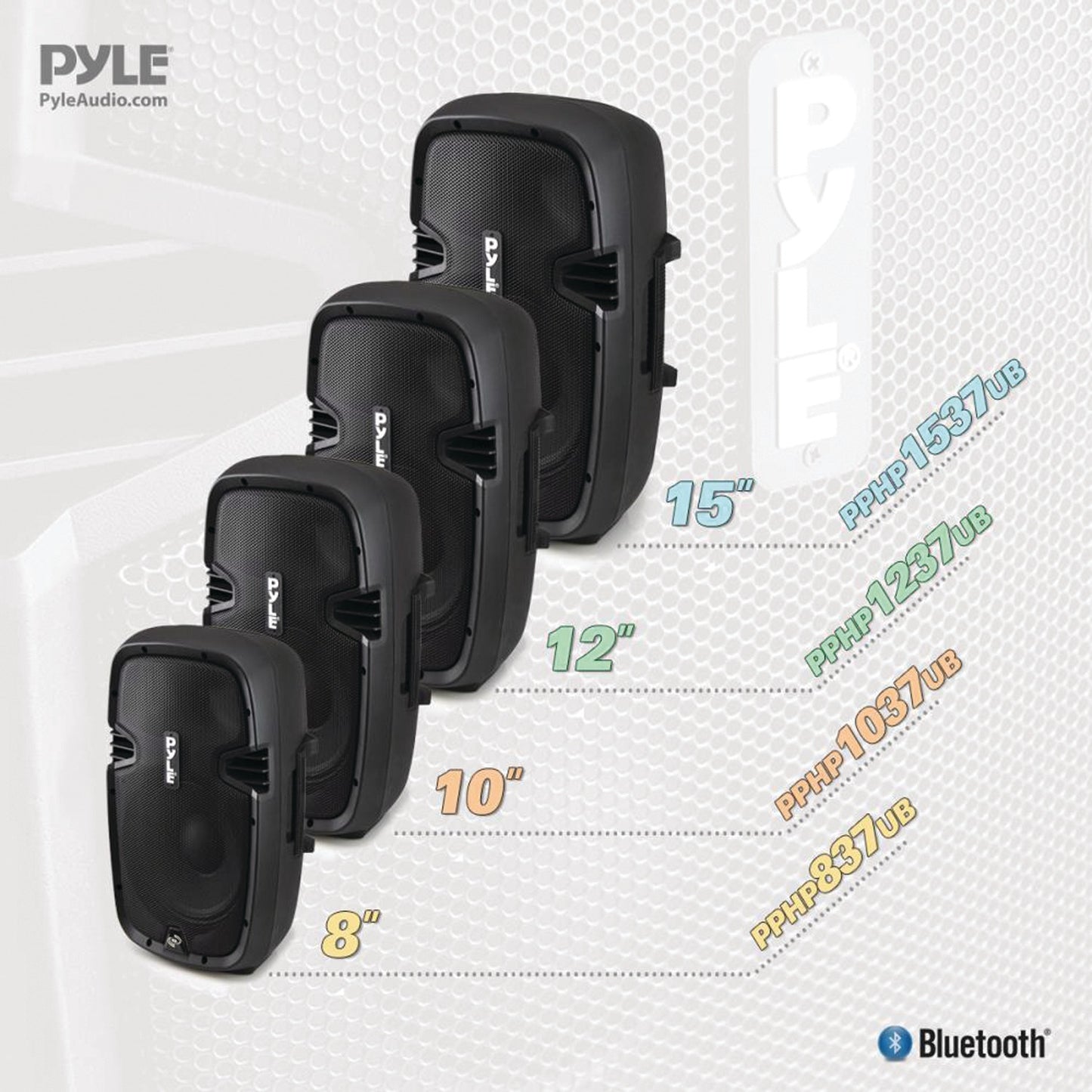 Pyle PPHP837UB Bluetooth Loudspeaker PA System