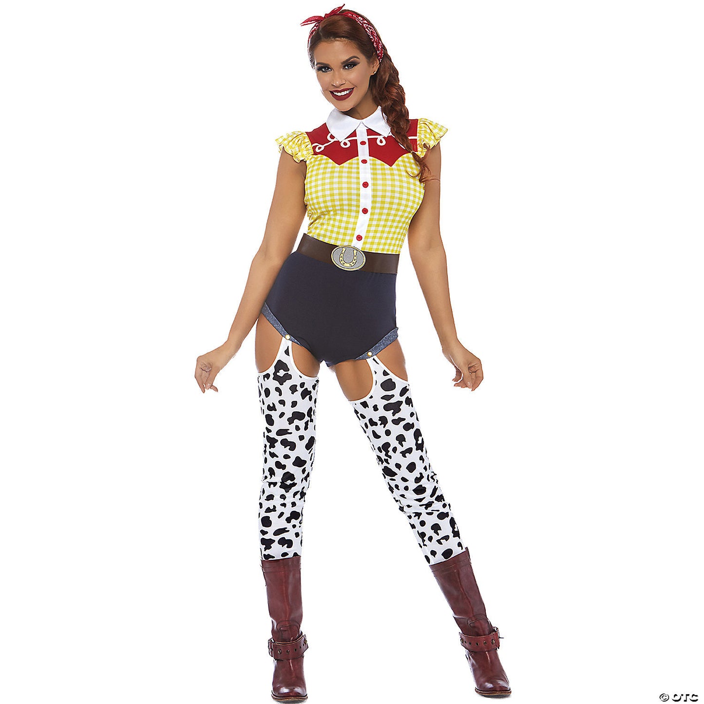 Women's giddy up cowgirl costume